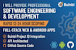 create your android app or site as a developer