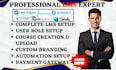 setup learnupon digitalchalk braincert kannu skilljar  cards mastera systemeio