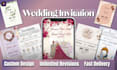 design wedding invitation card, save the date