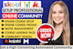 create a fully automated skool community with courses and onboarding growth