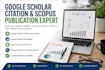 increase google scholar citations and provide scopus research publication