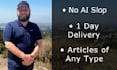 write SEO articles about food with my 7yrs restaurant exp