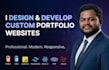 design and develop professional custom websites and portfolio websites