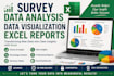 analyze survey data and create charts in excel