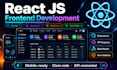 build a responsive react js frontend and connect it to your backend API