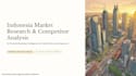 conduct indonesia market research and competitor analysis
