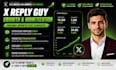 grow your x account with reply guy strategy boost x engagement for monetization