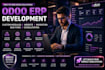 develop odoo erp, custom modules, website migration, bug fixes and consultation
