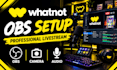 setup your whatnot live stream using obs