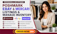 draft your poshmark ebay mercari listing product description inventory manage
