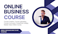 create an online course content, course curriculum and uploading, ppt design