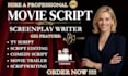 write screenplay, screenwriting, movie script, film script, TV series screenplay