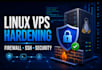 secure and harden your linux vps server with firewall setup