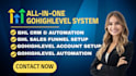 be gohighlevel expert for ghl crm funnels ghl workflows automation and saas