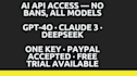 provide stable openai, claude, and deepseek API with no bans