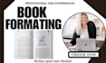 do professional book formatting for kindle and print books