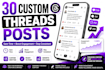 create viral ready threads content for your business