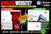 fix elementor or wordpress website errors and broken pages