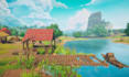 create stylized realism 3d environment game level art stylized pbr environment