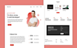 create a modern portfolio website using react