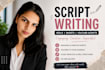 write engaging video script