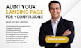 audit your landing page and help you increase conversions