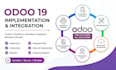 customize, implement, migrate, and integrate odoo 19 erp, CRM, odoo sh, apis
