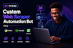 build custom web scraper automation bot using python playwright selenium
