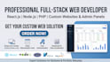 be your expert full stack web developer using react and node js