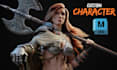 create high 3d game character model  for unity or unreal engine