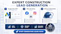 generate construction leads with google ads and facebook meta ads