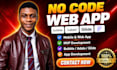 build a no code mobile app and web app using bubble, adalo, glide