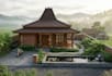 design a modern javanese tropical tiny house or eco villa