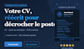 rédacteur et conception de CV