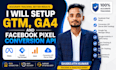 setup  GTM, ga4 and facebook pixel conversion api