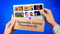 create cinematic anime commentary youtube thumbnails