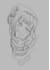 design clean anime lineart, tattoo flash and vector