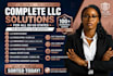 do llc reinstatement, dissolution, amendment, ein closure and address change