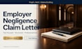 write a persuasive employer negligence compensation claim