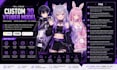 create custom 3d vtuber model, vroid avatar, vrchat