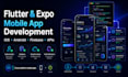build your mobile app with flutter or react native expo