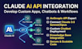 build custom claude ai web application and api integrations
