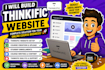 build thinkific website, student enrollments, course writting, thinkific fix bug