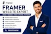 build framer website design framer website redesign figma to framer landingpage