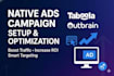 set up and manage profitable taboola campaigns