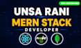 develop a custom mern stack website with react and node js