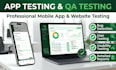 test review android app testing game website testing ios app review qa testing