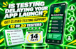 test your android app, ios app, website, or game for bugs