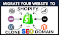 migrate wix to shopify shopify migration clone website