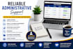 be your virtual assistant for admin support, scheduling and reporting